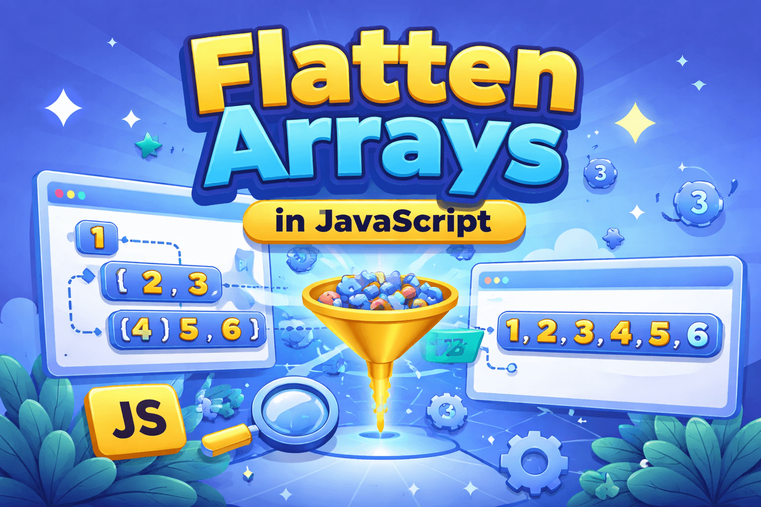 Flatten Array in JavaScript